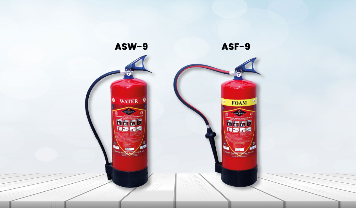 Water & Foam Portable Fire Extinguishers