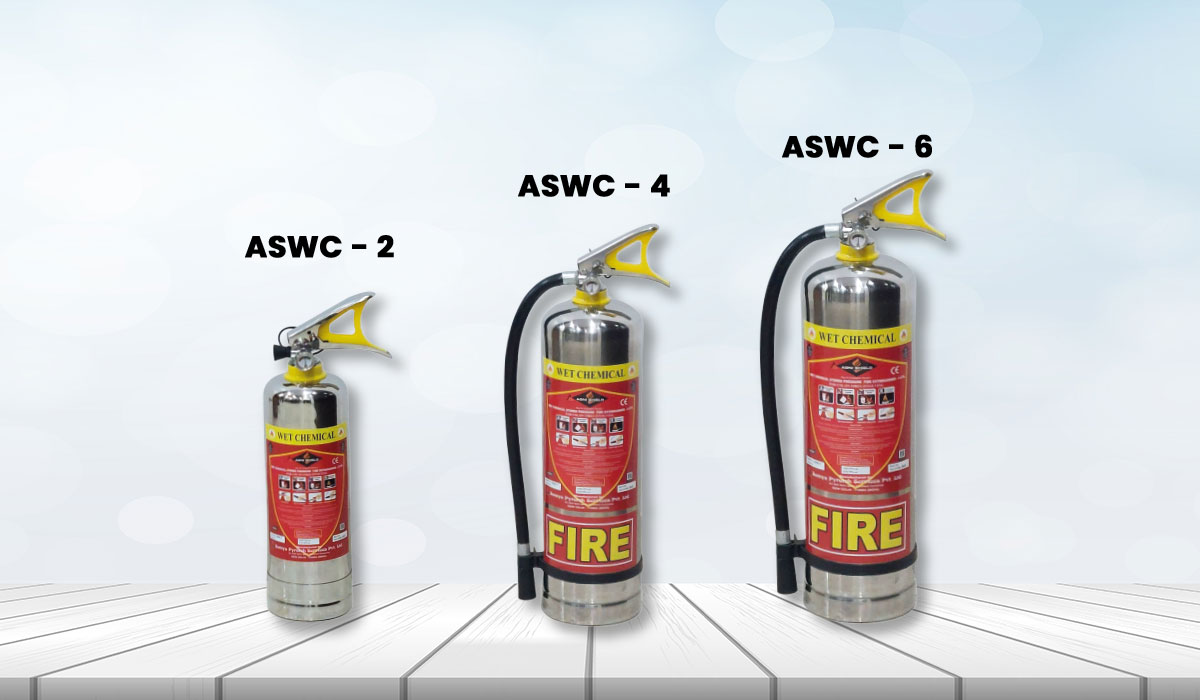 Wet Chemical K Type Fire Extinguisher