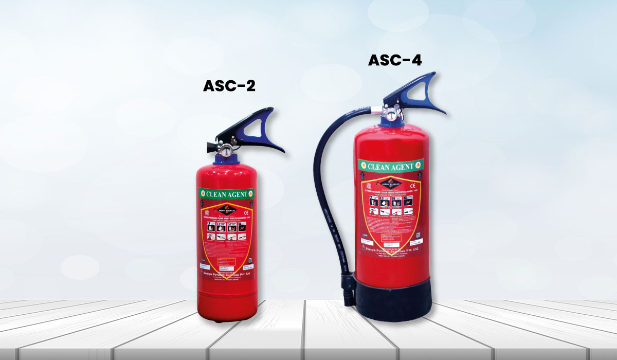 Clean Agent Portable Fire Extinguishers