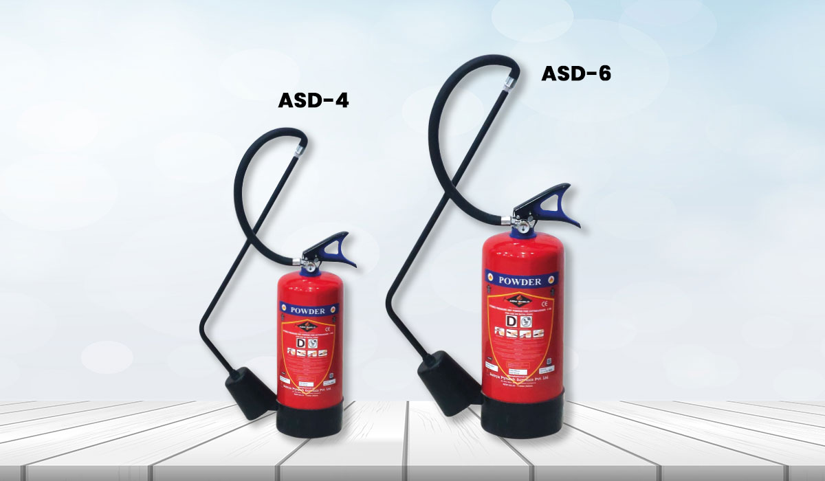 D-Type Fire Extinguisher for Metal Fires