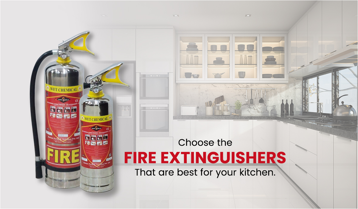 Choose the Fire Extinguishers That Are Best for Your Kitchen.